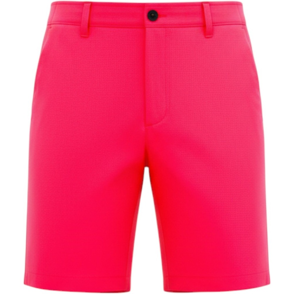 Under Armour Golf Shorts Mens Orange Pink Excellent Front Back Pockets Logo